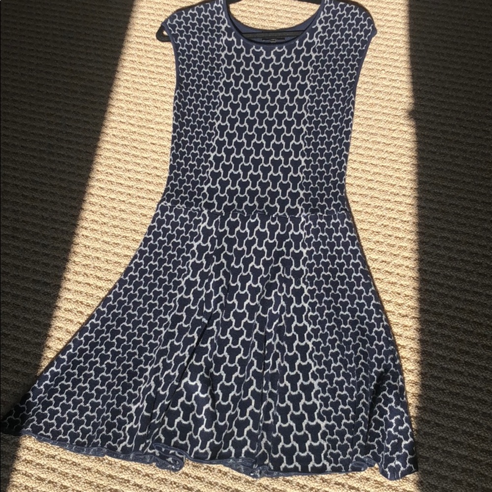 Like new Laundry sweater dress with swing skirt.